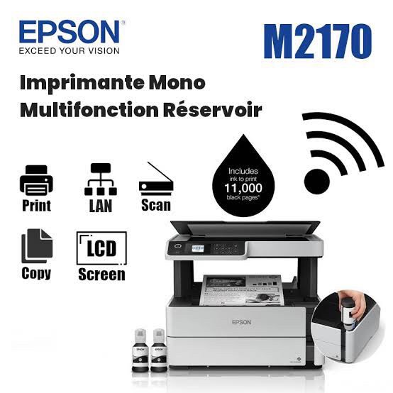 Imprimante monochrome 3 en 1 EcoTank M2170 - Epson